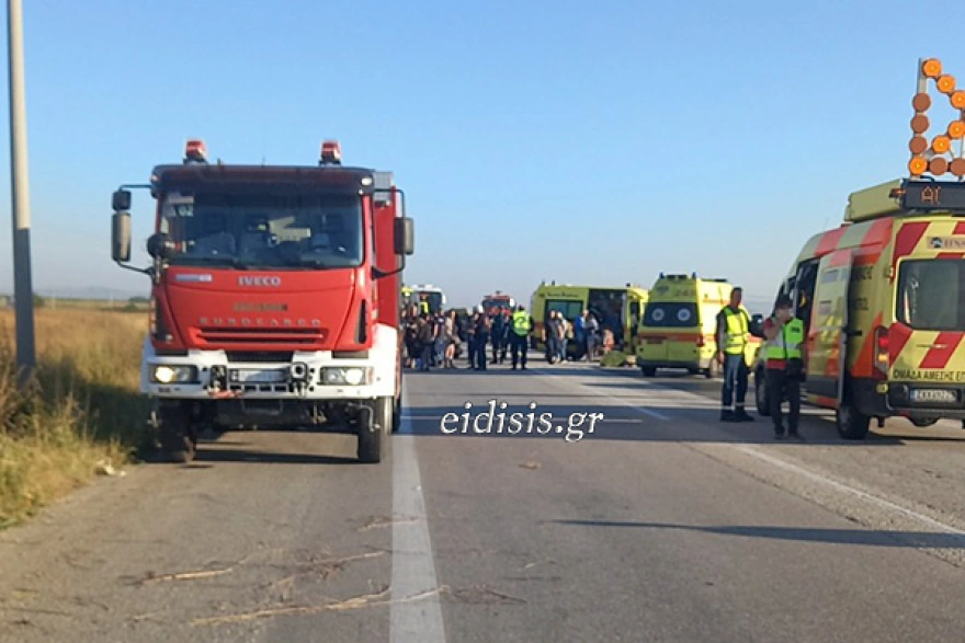 Τροχαίο δυστύχημα με τρεις νεκρούς 