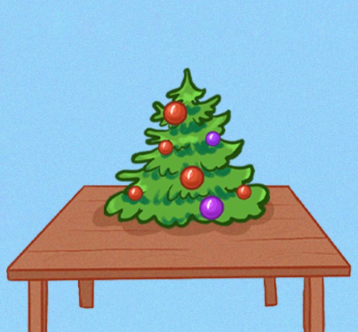 Ψυχολογικό τεστ με χριστουγεννιάτικο δέντρο 
