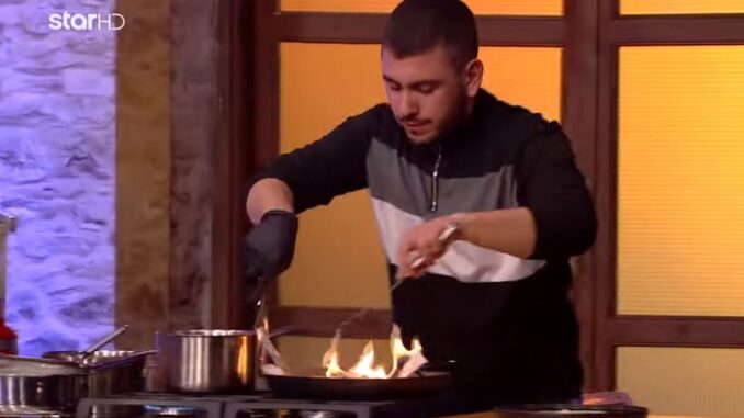 MasterChef 2024 φωτιά σε λαδόκολλα 