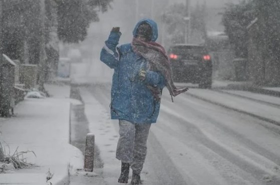 κακοκαιρία χιόνια