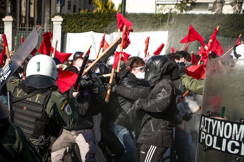 Φοιτητές «πλακώθηκαν» για το ποιος θα είναι πρώτος στο πανεκπαιδευτικό συλλαλητήριο