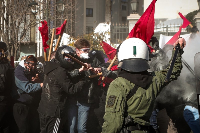 Φοιτητές «πλακώθηκαν» για το ποιος θα είναι πρώτος στο πανεκπαιδευτικό συλλαλητήριο