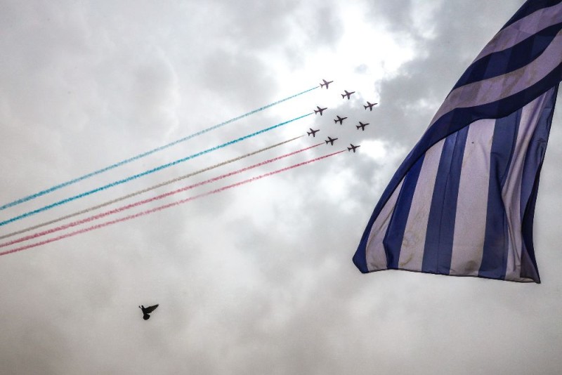 Αεροπορική επίδειξη στο Παλαιό Φάληρο