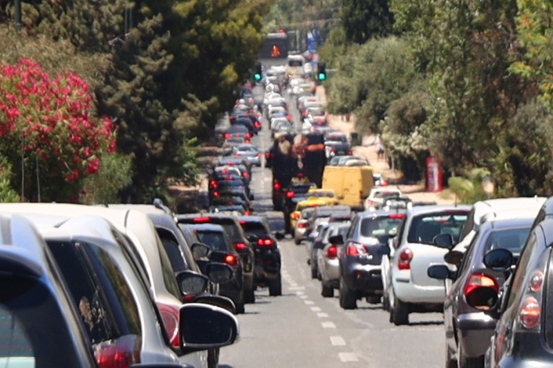 Τροχαίο στη Λεωφόρο Ποσειδώνος