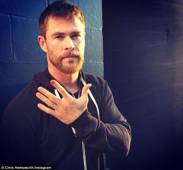 38CECC0700000578 3808097 Not just a pretty face Chris Hemsworth has once again supported m 9 1474909306703